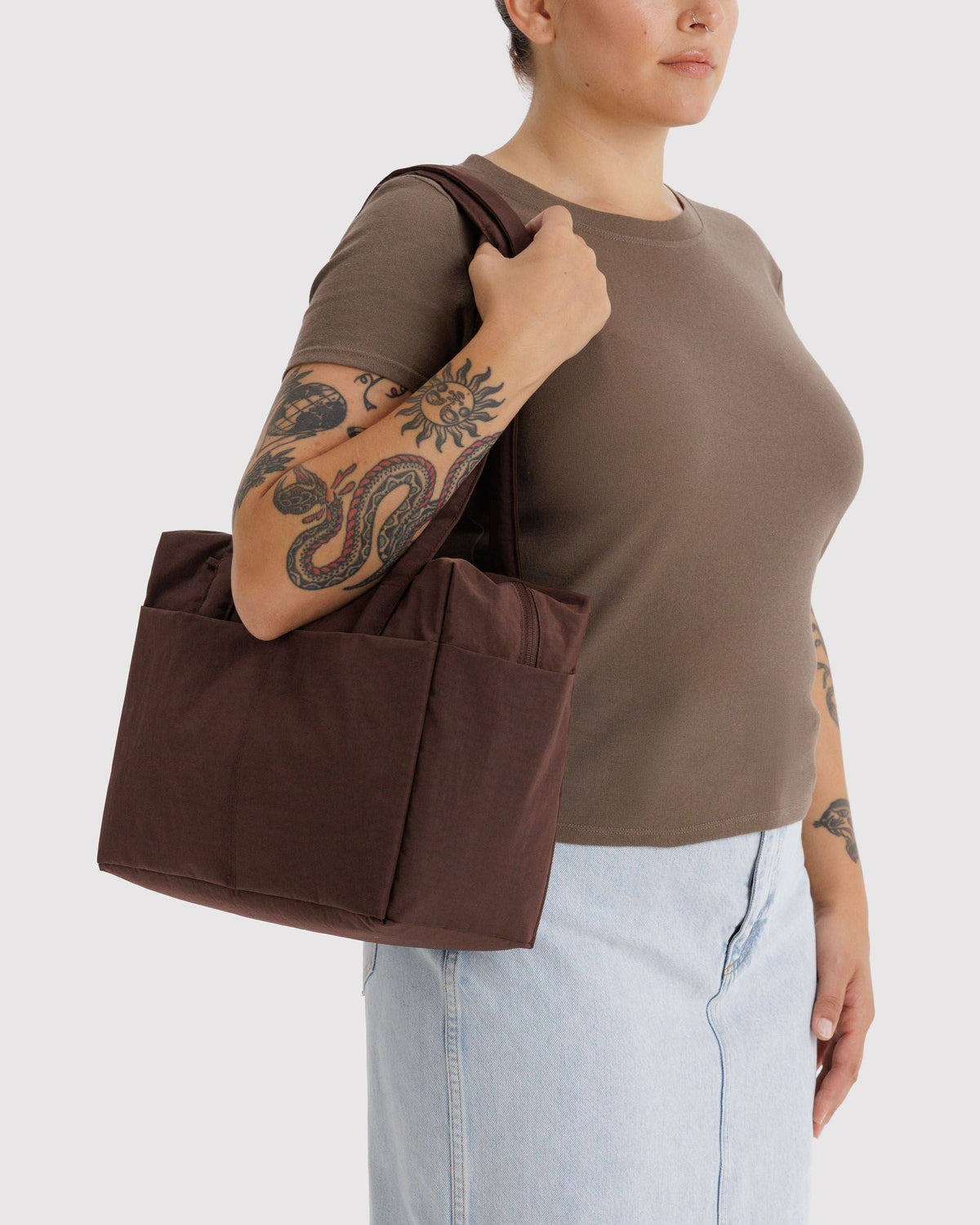 Everyday Cloud Bag - Coffee